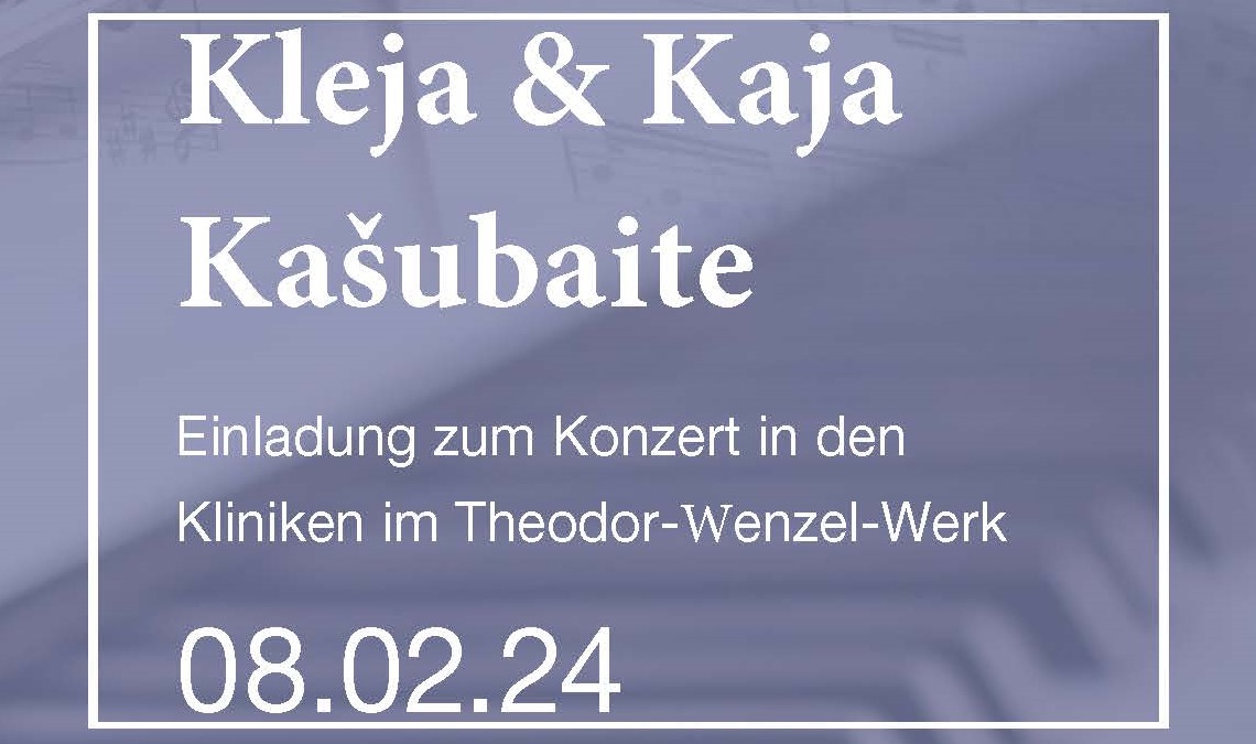 Programmänderung für das Konzert am 08. Februar 2024 Klavierduo Kaja